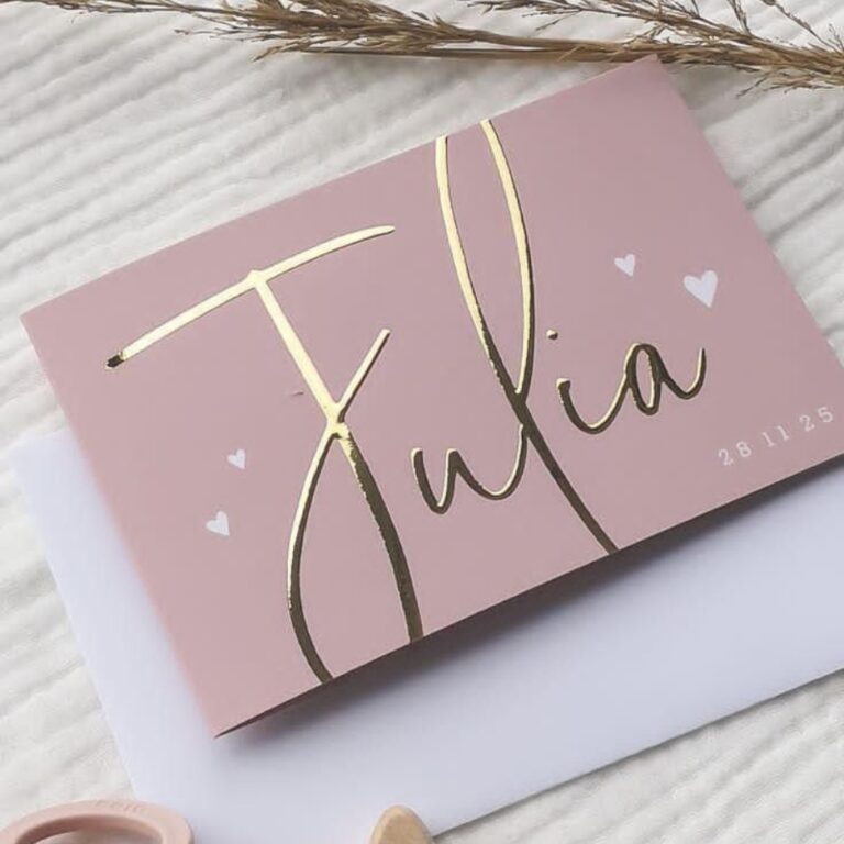 Gold Foiling Visiting Cards