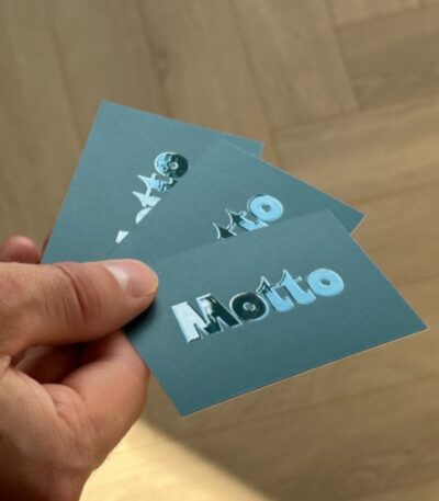 Spot UV Visiting Cards