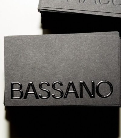 Gold Foiling Visiting Cards ( 600 GSM )