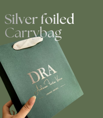Silver Foiled carry bag