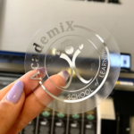 Silver Foiled Stickers