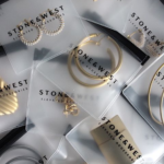 Jewellery Frosted Zipper Pouches